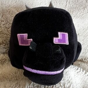 Mattel Minecraft Ender Dragon Black Plush Toy 10" Stuffed Animal